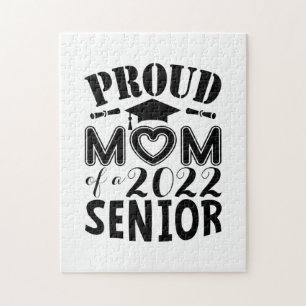 Mother Gift Proud Mum Of A 2022 Senior Jigsaw Puzzle