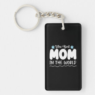 Mother Gift The Best Mom In The World Key Ring