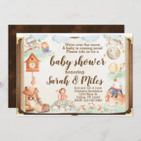 Mother Goose Baby Shower Invitation Invite