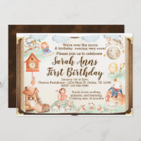 Mother Goose Birthday Party Invitation Invite