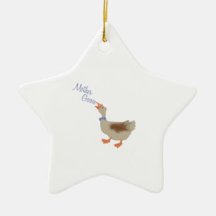 Mother Goose Ceramic Tree Decoration
