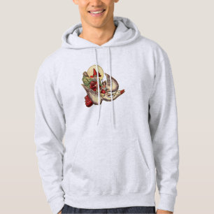 Mother Goose Child Antique Illustration Hoodie