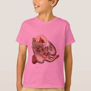 Mother Goose Child Antique Illustration T-Shirt
