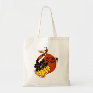 Mother Goose from classic children's book Tote Bag