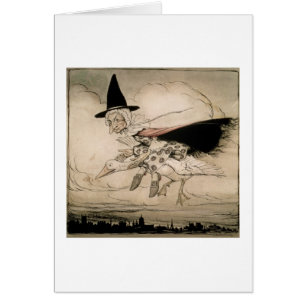 Mother Goose, frontispiece of 'Mother Goose The Ol