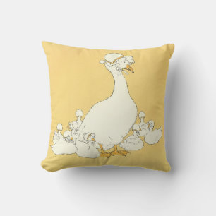 Mother Goose & Her Little Ones - Pillow