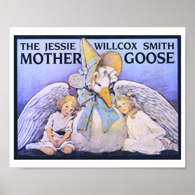 Mother Goose, Jessie Willcox Smith Poster (Front)