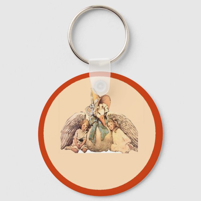 Mother Goose Key Ring (Front)