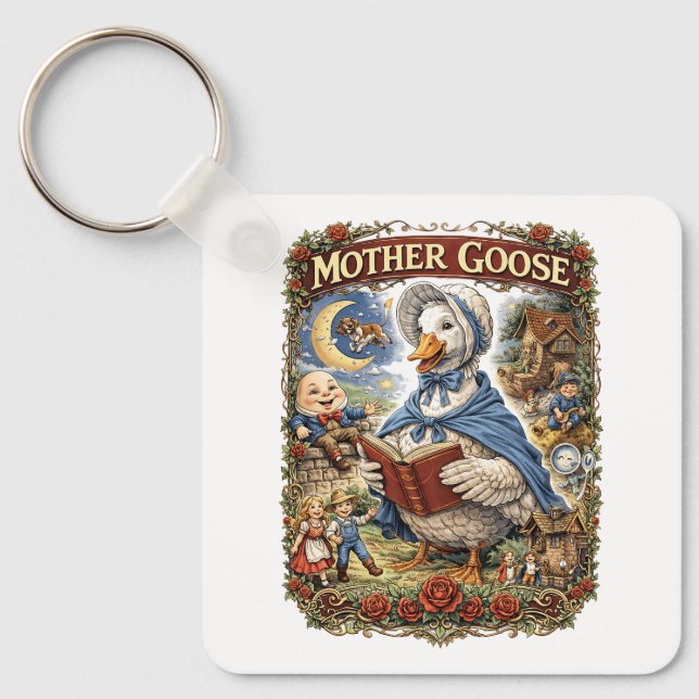 Mother Goose Key Ring (Front)