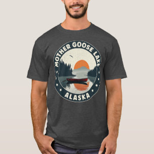 Mother Goose Lake Alaska Sunset TShirt