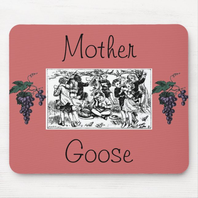 Mother Goose Mouse Mat (Front)