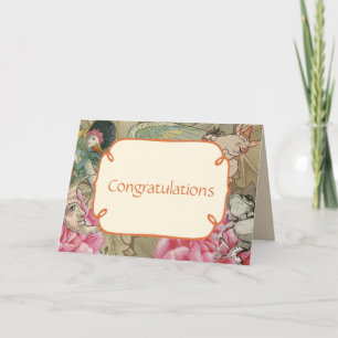 Mother Goose Nursery Rhyme Fairy Tale Card