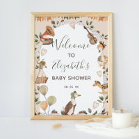Mother Goose Nursery Rhymes Baby Shower Welcome