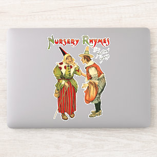 Mother Goose Old man Nursery Rhymes art