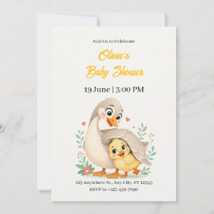 Mother Goose’s Loving Embrace Invitation