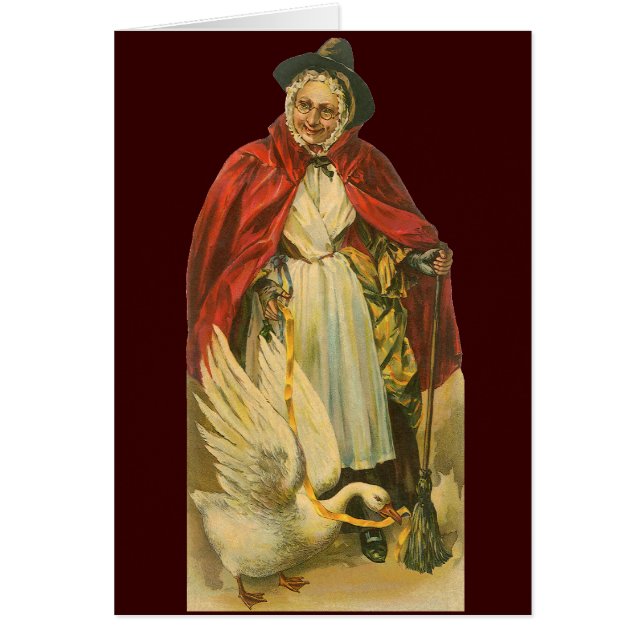 Mother Goose Vintage Victorian Story Book (Front)