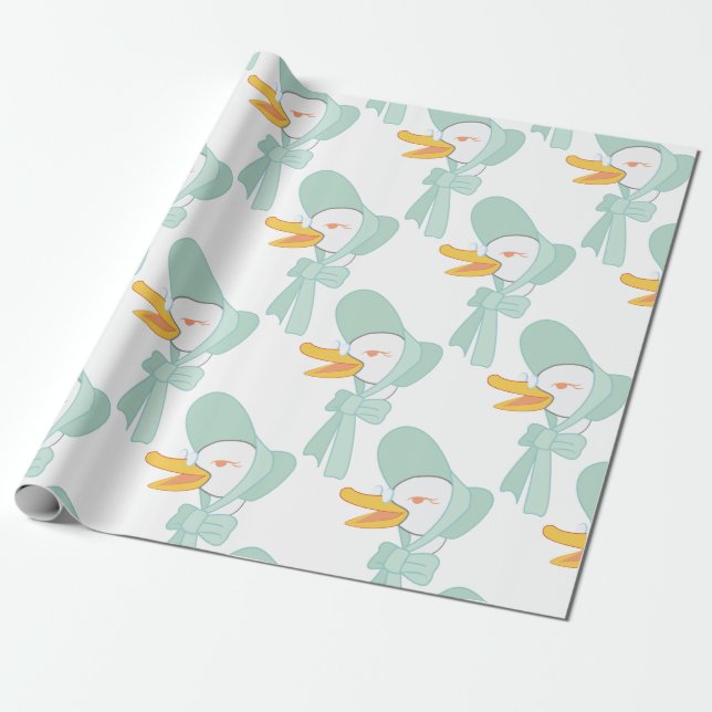 Mother Goose Wrapping Paper (Unrolled)