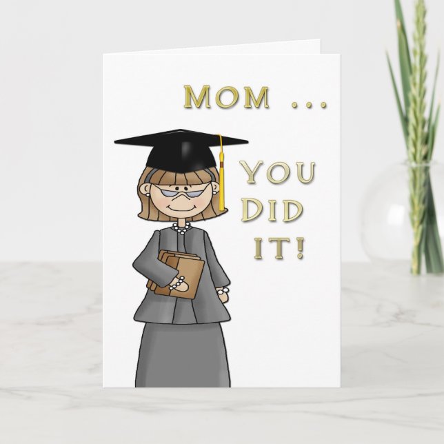 Mother Graduate Card (Front)