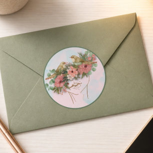 Mother: Heart of Home Classic Round Sticker
