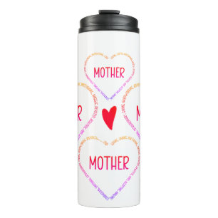 MOTHER Hearts Thermal Tumbler