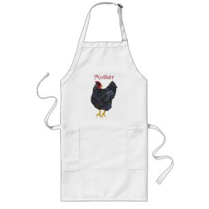 Mother Hen (Barred Rock) Long Apron