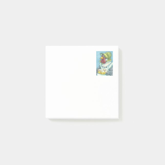 Mother Hen, CHICKEN FARMER Post-it® Notes (Front)