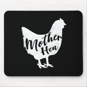 Mother hen happy mother's day cute chicken gift fo mouse mat