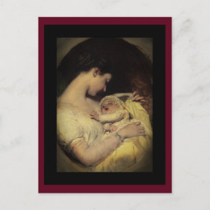 Mother Holding Baby Postcard