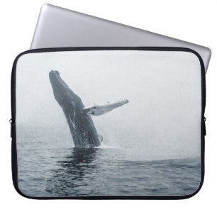 Mother Humpback Whale Laptop Sleeve