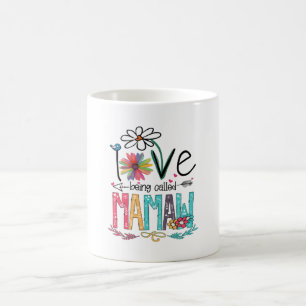 Mother I Love Being Called Mamaw Sunflower Coffee Mug
