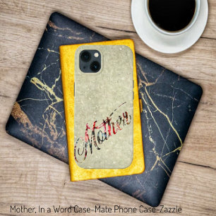 Mother, In a Word   iPhone 13 Case