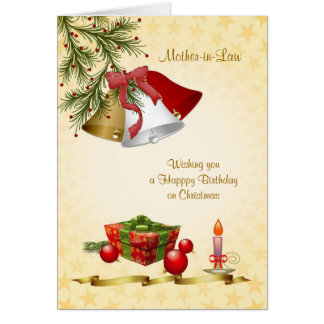 Mother In Law Christmas Cards &amp; Invitations | Zazzle.co.uk