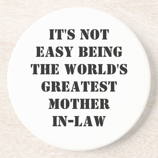 Mother-In-Law Coaster (Front)