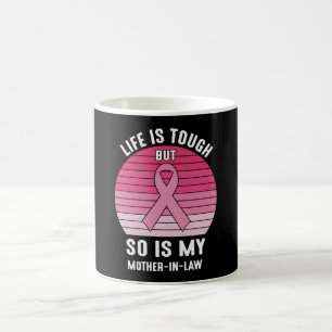 Mother In Law Family Matching Breast Cancer Gift Coffee Mug