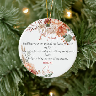 Mother In Law Gift Ceramic Tree Decoration