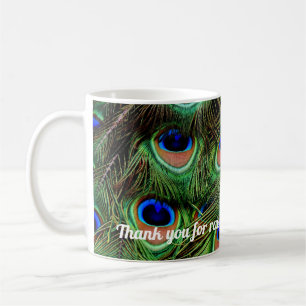 Mother-in-law Gift Peacock Mug