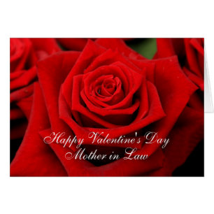 Mother in Law  Happy Valentine's Day Roses