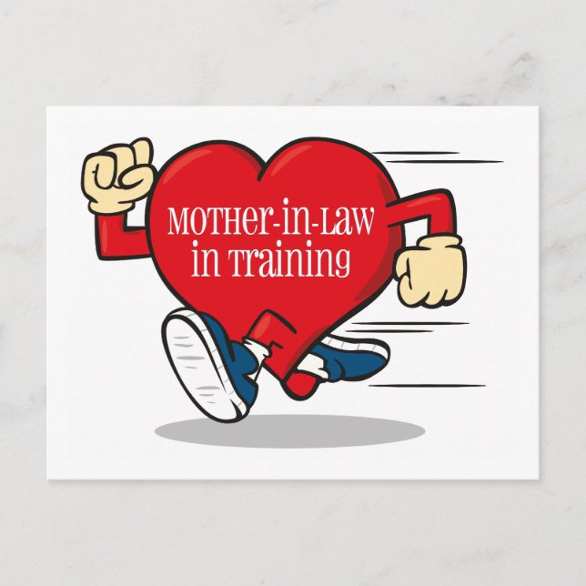 Mother-In-Law in Training Postcard (Front)
