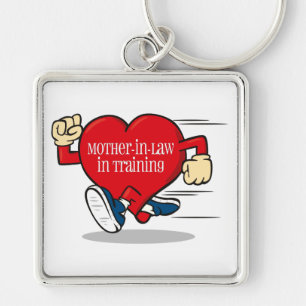 Mother-In-Law in Training Premium Key Chain