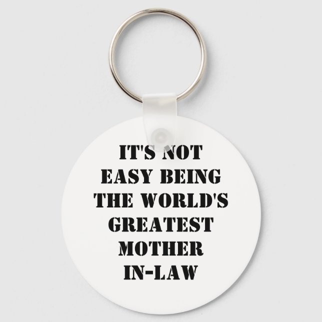 Mother-In-Law Key Ring (Front)