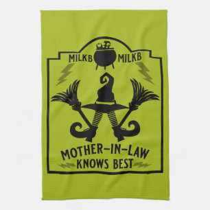 Mother-In-Law Knows Best Tea Towel