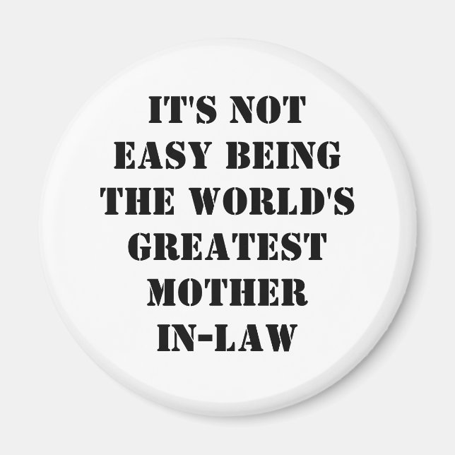 Mother-In-Law Magnet (Front)