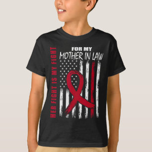 Mother In Law Multiple Myeloma Awareness American T-Shirt