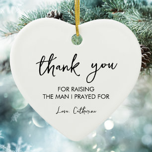 Mother In Law Thank You Raising Man I Prayed For Ceramic Tree Decoration