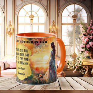 Mother-in-Law Thank You Wedding Coffee Mug
