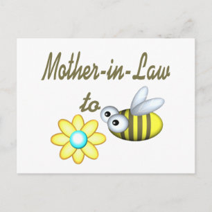 Mother In Law to Bee Postcard