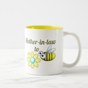 Mother In Law to Bee Two-Tone Coffee Mug