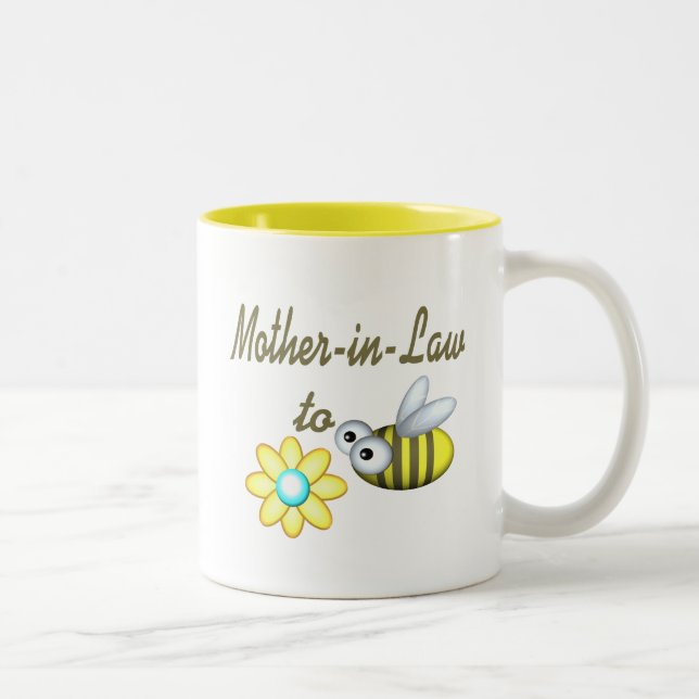 Mother In Law to Bee Two-Tone Coffee Mug (Right)