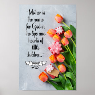 Mother Is The Name Of God In Children's Hearts Poster