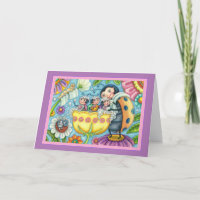 MOTHER LADYBUG & CHILDREN, TULIP TUB BUBBLE BATH H